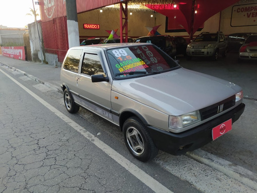 FIAT UNO 1989 1.5 R GASOLINA, VIDRO ELÉTRICO, AR CONDICIONAD