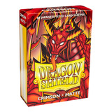 Protector Dragon Shield Crimson Matte Mini Japanese 60