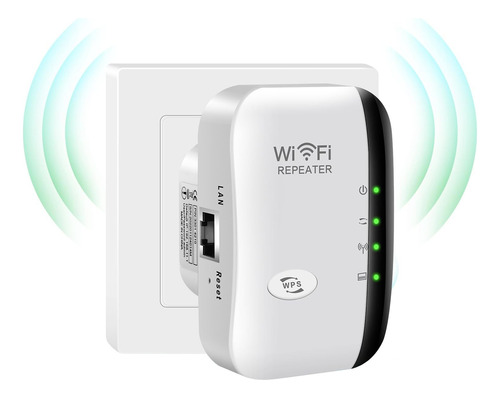 Amplificador Y Repetidor Wifi De 300 Mbps Para El Hogar