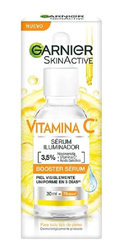 Garnier- Skin Activa Vitamina C Serum Iluminador X 30ml