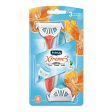 Schick Xtreme 3 Femenina Delicada Afeitadora Descartable 4u