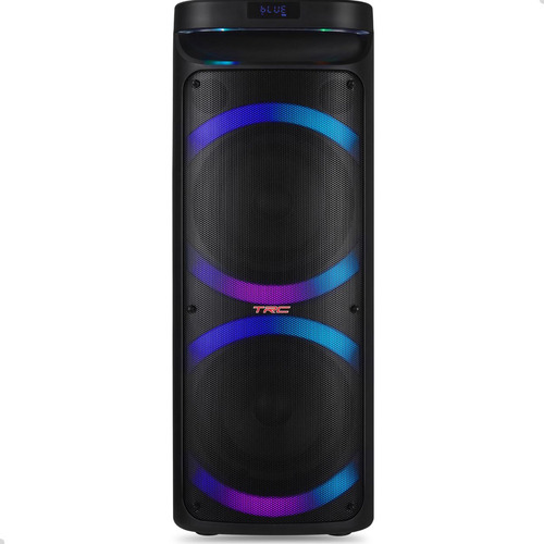 Caixa De Som Portátil Trc Ct1000 Led Bluetooth Usb Tws 1000w