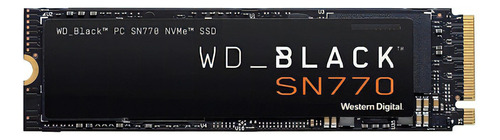 Disco Duro 1tb Wd Sn770 Nvme Gen4 Pcie M.2 2280 Wds100t3x0e