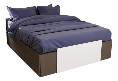 Cama Box Base Sommier Regulable 2 Plazas-king Size 6 Caj + + Wengue - Venecia