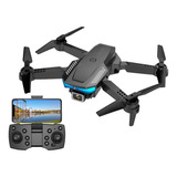 Drone Cuadricoptero Dual Camara Hd Wifi Transmite Telefono Color Negro