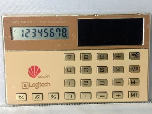 Calculadora Logitach Lc-505 De Bolso Antiga