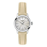 Reloj Mujer Tissot Classic Dream Lady Piel | Blanco Color De La Correa Beige