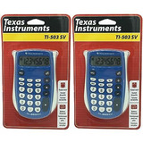 Texas Instruments: Ti-503sv Calculadora De Mano, Ocho Dígito