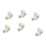 Plug Rj 45 Cat 6 X 100 Unidades