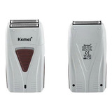 Kemei Shaver White Km 3382 Barbeador Portátil