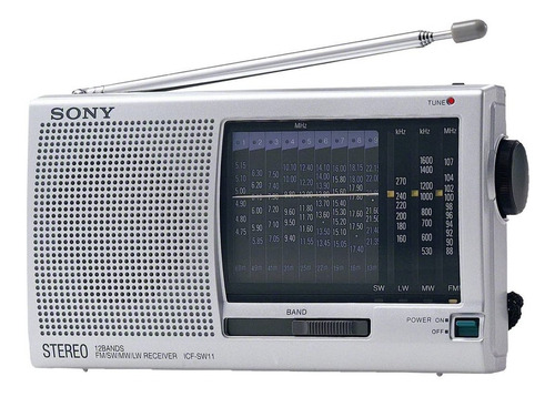 Radio Sony Multibandas  Icf-sw 11  Original 