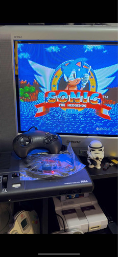 Mega Drive 2017 Caixa Original Com Manuais