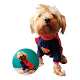 Disfraz De Superman Para Perros Y Gatos Talla Xs