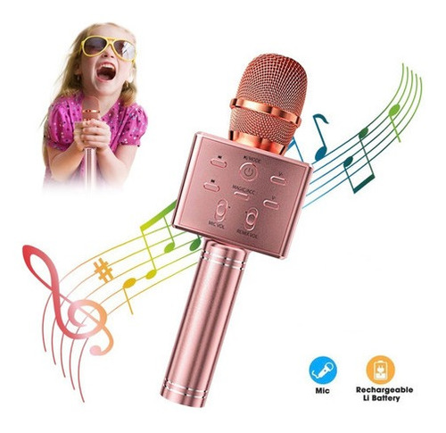 Micrófono Inalámbrico Para Pc Móvil Karaoke Youtuber Niños.