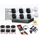 Cctv Kit Profesional Dahua Dvr 8ch + 6 Cam 2mp C/mic 1tb