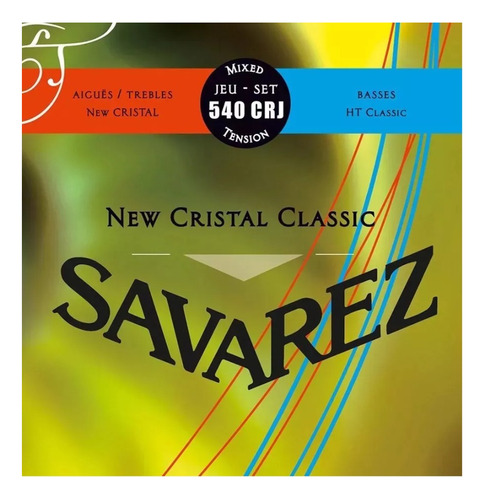 Encordado Savarez 540crj New Cristal Classic Mixed G Clasica