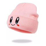 Gorro De Lana Kirby Kawaii Bordado Invierno Unisex Regalo