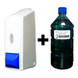 Dispenser Jabon Liquido + Botella Jabon 1 Litro