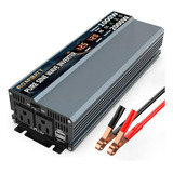 Inversor De Potencia Onda Sinusoidal Pura 1000w 12v A 110v 1