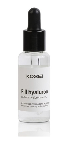Serum Ácido Hialurónico Al 3% Kosei Fill Hyaluron, 30 Ml