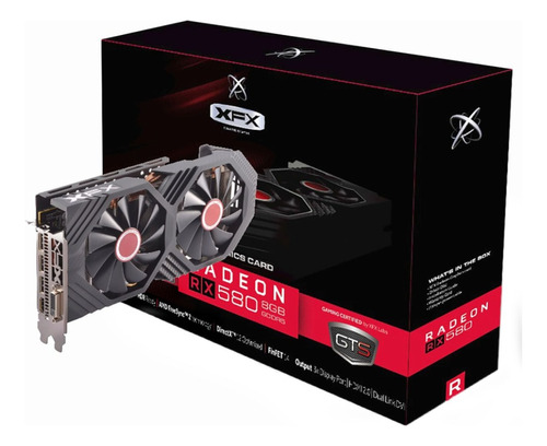 Placa De Vídeo Rx 580  8gb Amd Xfx  Gts Radeon 