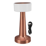 Mesa De Escritorio Led Rosa Inalámbrica Con Control Táctil D