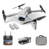 Drone Kf102 Câmera 4k Gps Gimbal 2 Eixos 2 Baterias + Maleta