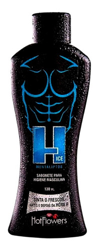 Sabonete Líquido Íntimo Masculina Antisséptico H-ice Menta