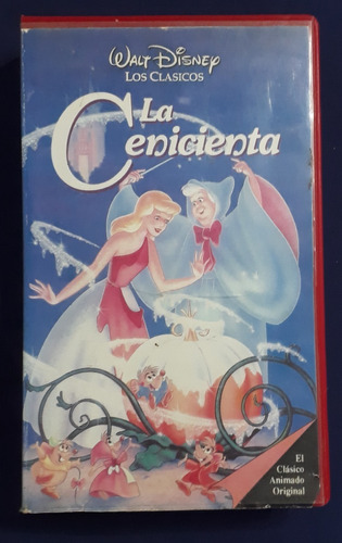 Vhs La Cenicienta Original Hi-fi Stereo