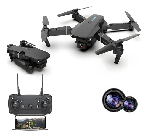 Drone Eachine E88 Com Dupla Camera Hd1080mp Wifi Promoção