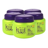 5 Piezas De Fix Me Wax Gel Wet Look Aspecto Humedo 270g