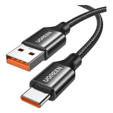 Cable Usb Tipo C De 100w Ugreen Carga Rápida 2 Metros