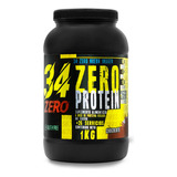 Proteína Whey Hidrolizada Zero 34 1 Kg Sabores 34 Zero 80ser Sabor Chocolate