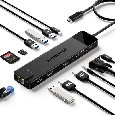 Lemorele Hub Usb 3.0 Tc100L Negro 13 Puertos 5 Gbps | Meses sin interés