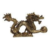 Figura De Dragón Feng Shui De Resina Decoración Oriental 
