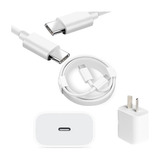 Adaptador 20w Y Usb C Compatible Con iPhone 15 Pro Max