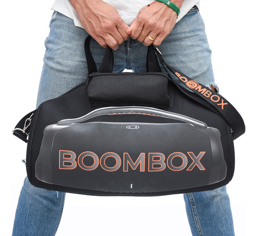 Case Bolsa Capa Compatível C/ Jbl Boombox 3 Estampa 3d Top