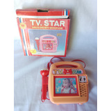 Antiguo Microfono Tv Star Mei Fong Toy Mt-7101 Taiwan 1983