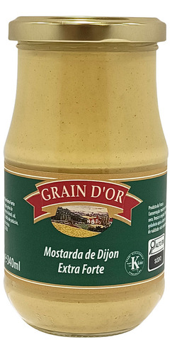 Mostarda De Dijon Extra Forte Grain D'or 340ml