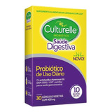 Probiótico Culturelle Saúde Digestiva 30 Cápsulas Vegetais