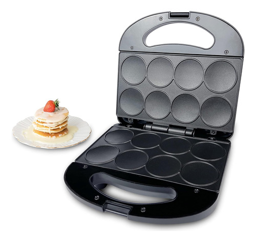 Maquina Mini Hotcakes Profesional Waflera Plancha Electrica