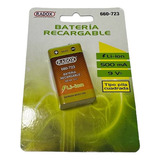 Batería Recargable 9v 500mah Usb Radox