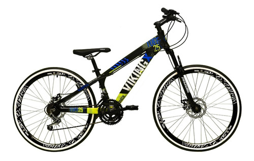 Bicicleta Aro 26 Vikingx Tuff 21v Alumínio Freio Disco Vmaxx