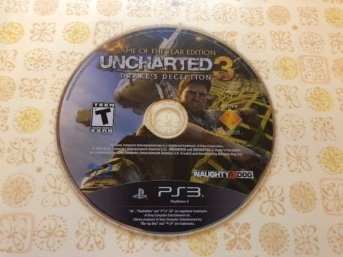 Uncharted 3 Drakes Deception Ps3 Usado Goty Blakhelmet C