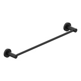 Toallero Barra Baño Barral Metal Negro Sensi D' Acqua Metal