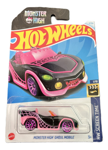Hot Wheels Monster High Ghoul Mobile (2024) Primera Edicion