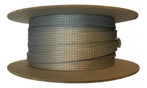 Cubre Cables Piel De Serpiente 1/2 30 Metros De  4-6ga Gris