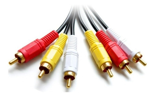 Cable Av Audio Video Rca 3x3 1.5 Metros