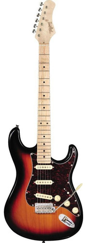 Guitarra Elétrica Tagima Classic Series T-635 Classic De  Amieiro Sunburst With Tortoise Shell Com Diapasão De Bordo