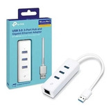 Adaptador Ethernet Rj45 Gigabit Hub Usb 3.0 Tp-link Ue330